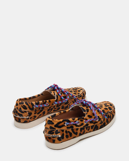 Steve Madden SAIL Leopard Women's Flat Loafer