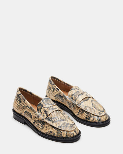 Steve Madden MADISON Snake Women's Penny Loafer