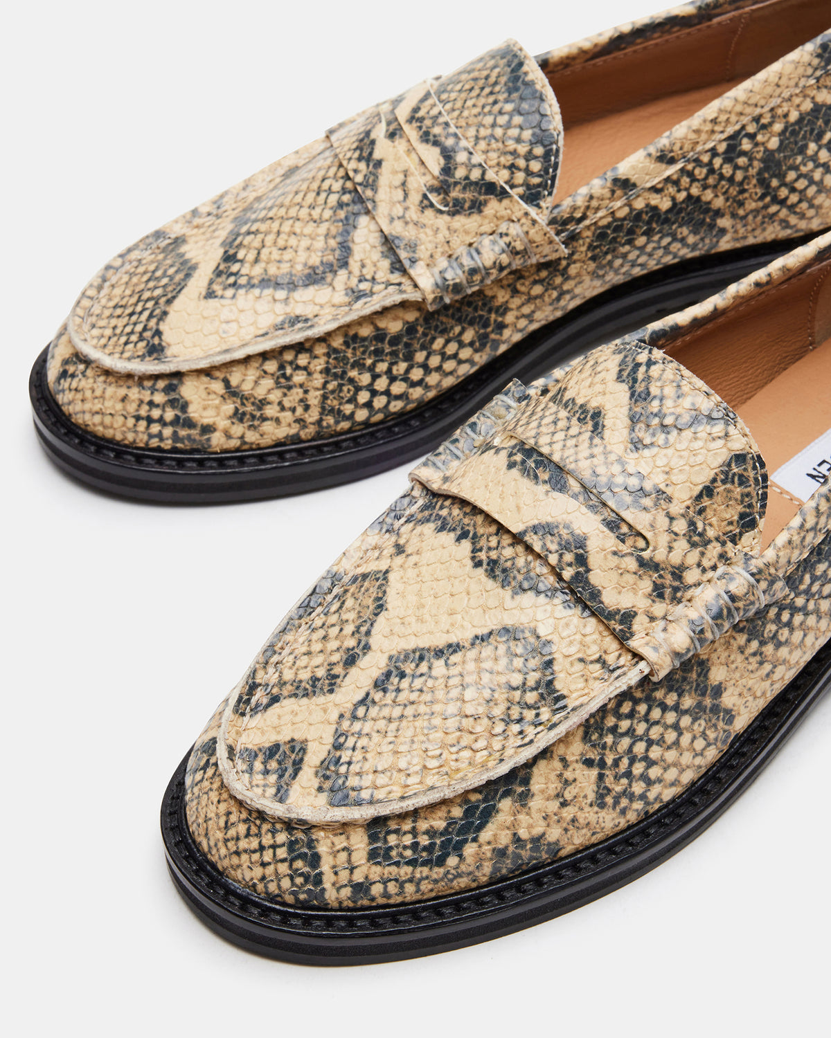Steve Madden MADISON Snake Women's Penny Loafer