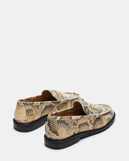 Steve Madden MADISON Snake Women's Penny Loafer