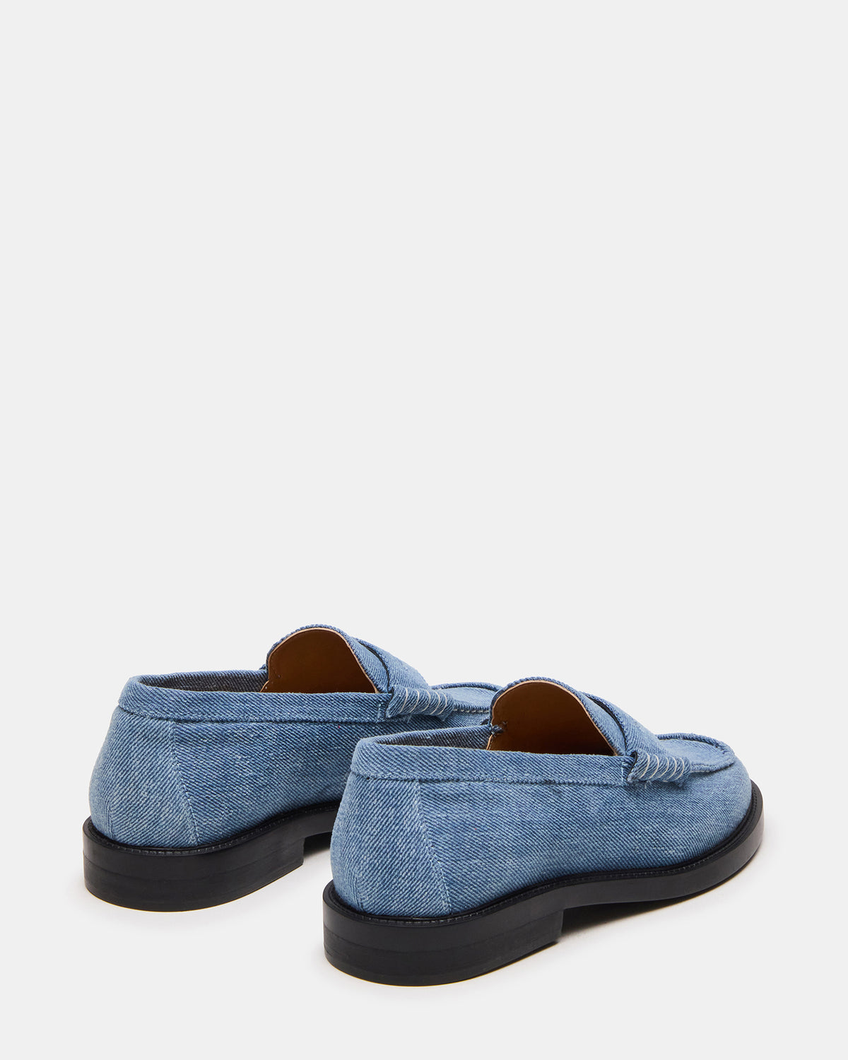 Steve Madden MADISON Denim Fabric Women's Penny Loafer