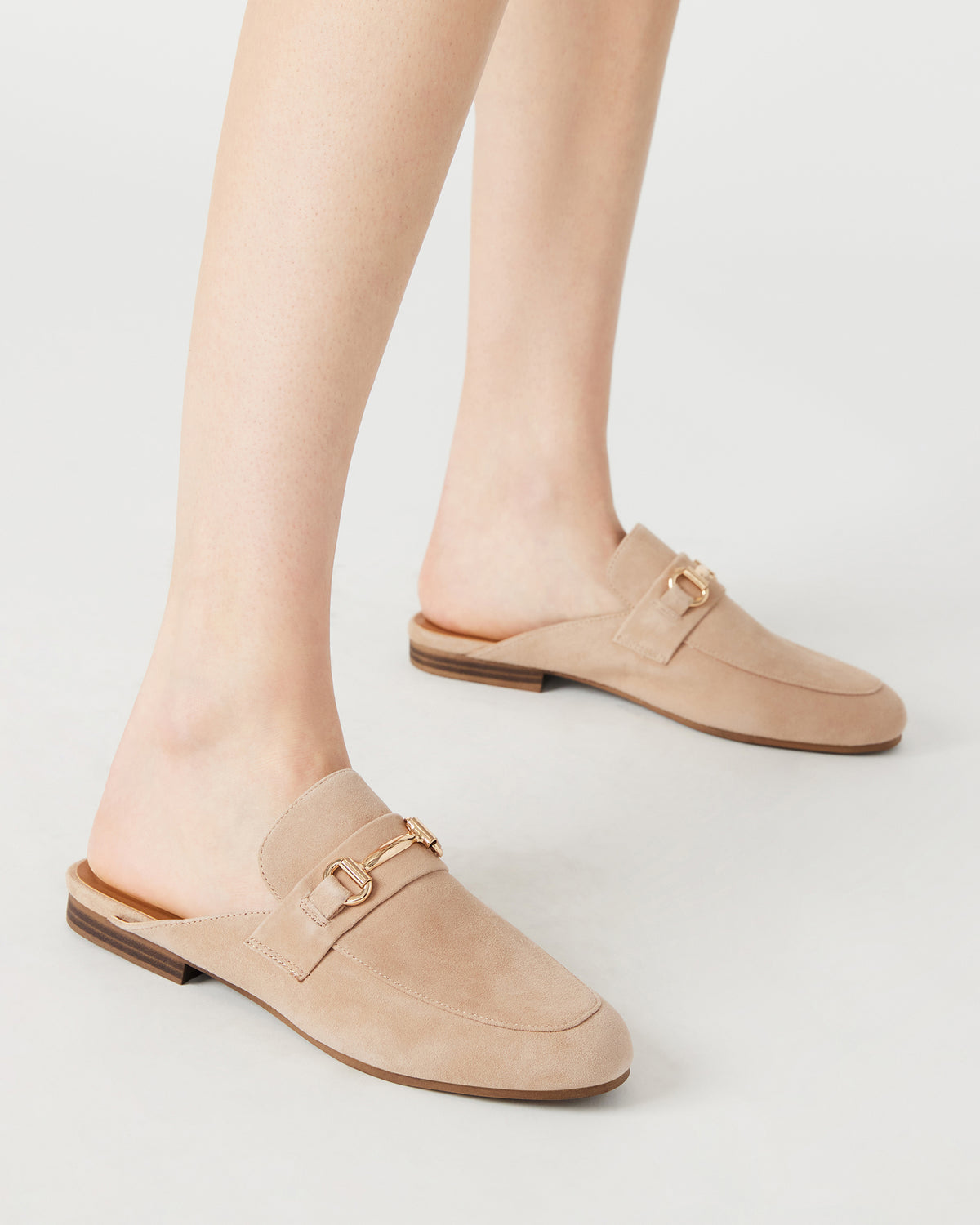 Steve Madden KANDI Camel Suede Women's Designer Loafers