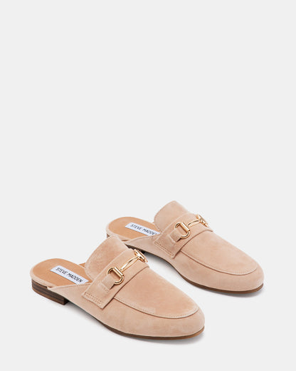 Steve Madden KANDI Camel Suede Women's Designer Loafers