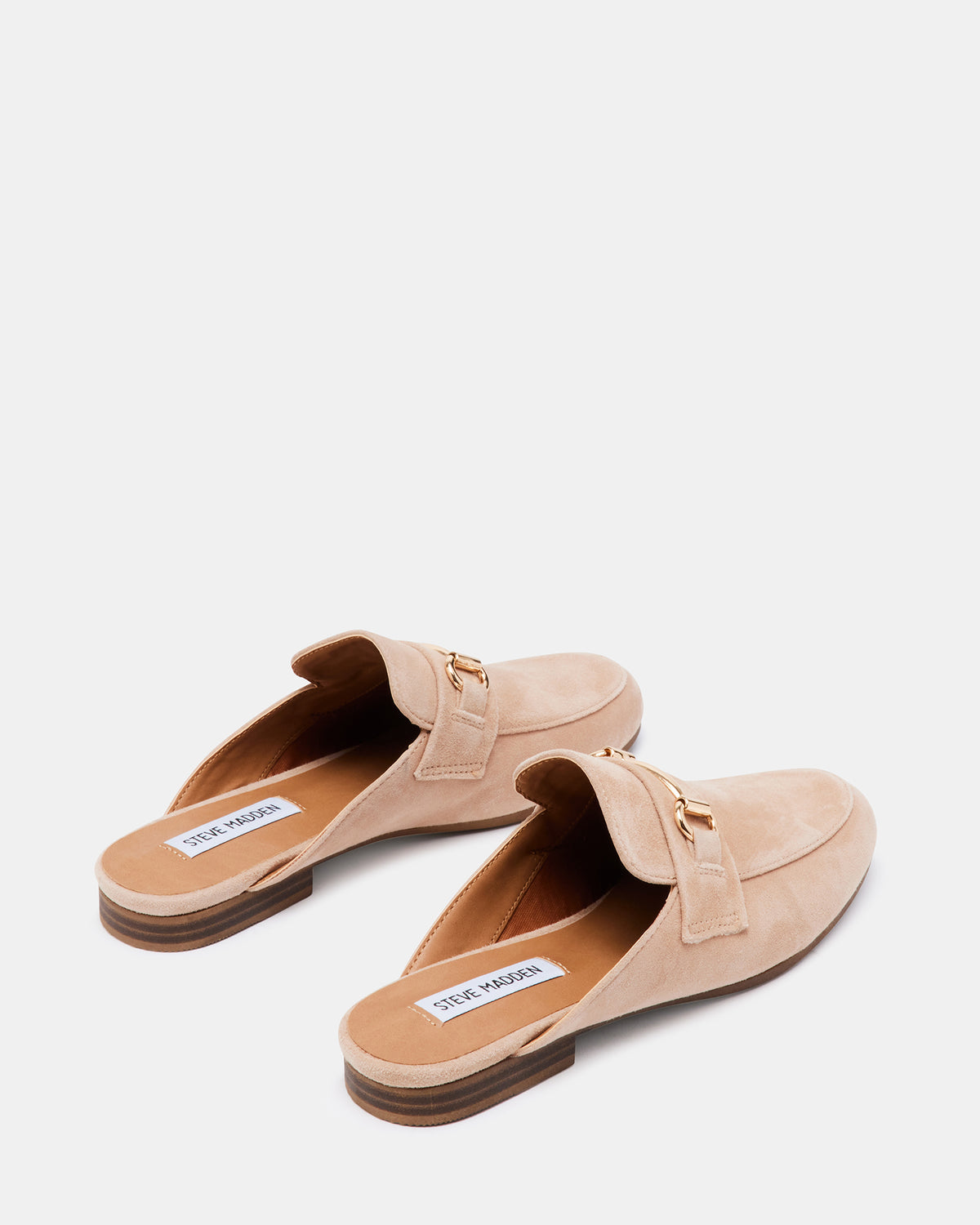 Steve Madden KANDI Camel Suede Women's Designer Loafers