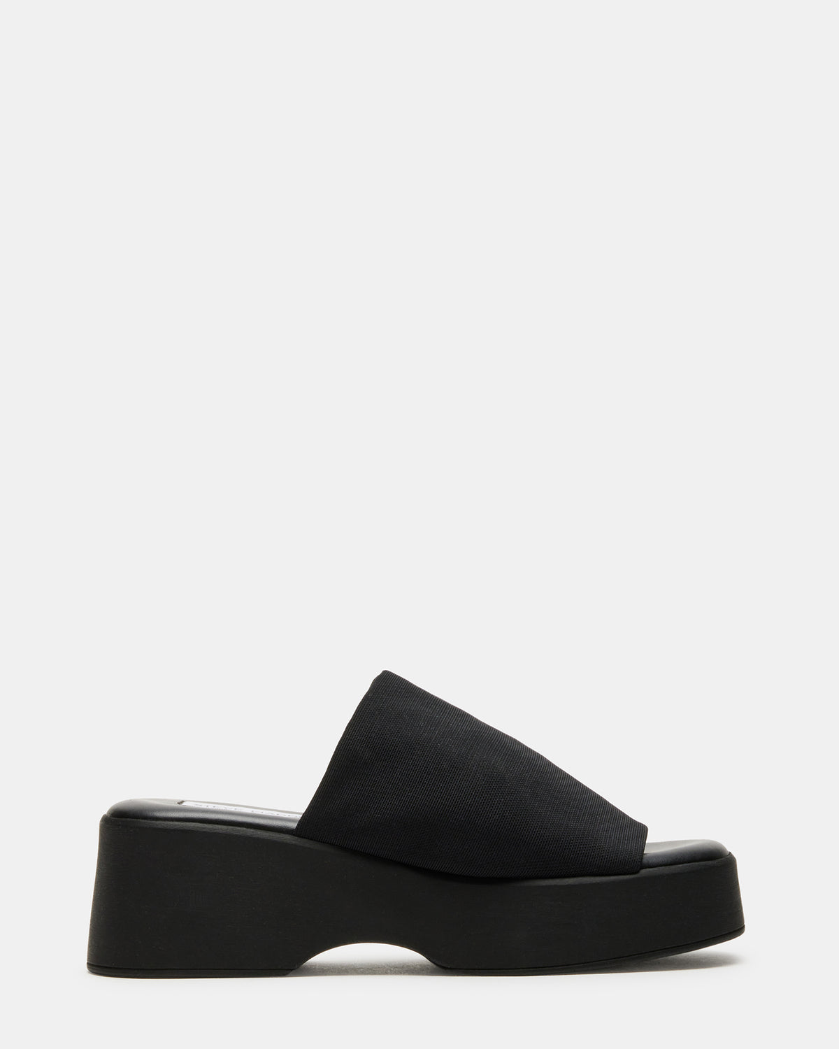 Steve Madden SLINKY30 Black Women's Platform Sandal