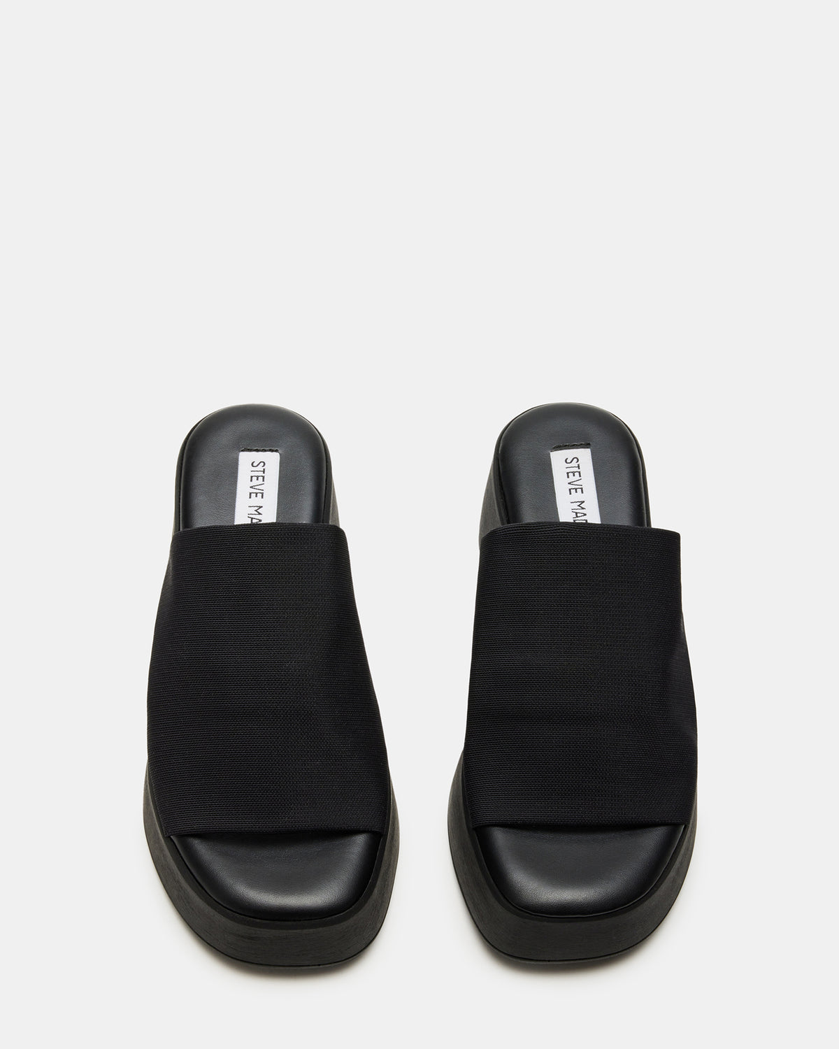 Steve Madden SLINKY30 Black Women's Platform Sandal