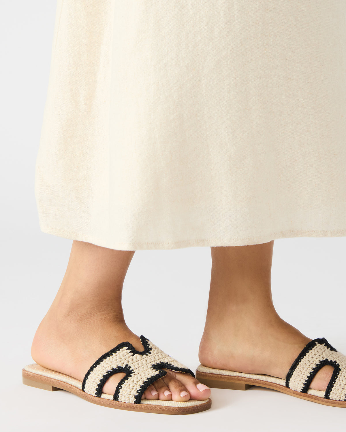 Steve Madden HADYN Cream Multi Sandal | Women's Designer Sandals