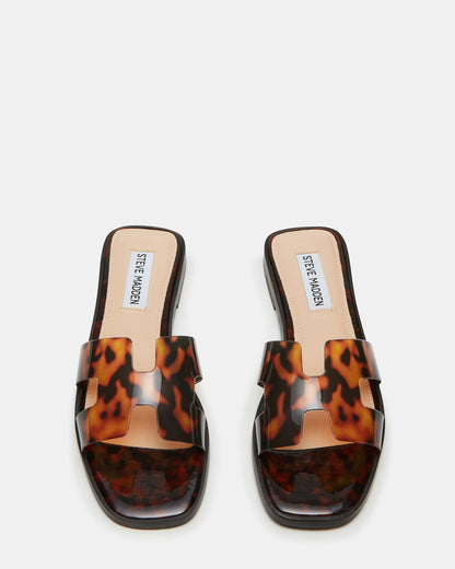 Steve Madden HADYN Tortoise Sandal Women's Designer Sandal