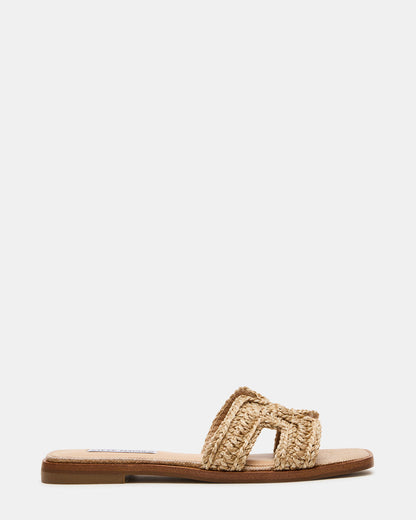 Steve Madden HADYN Crochet Raffia Women's Designer Sandal