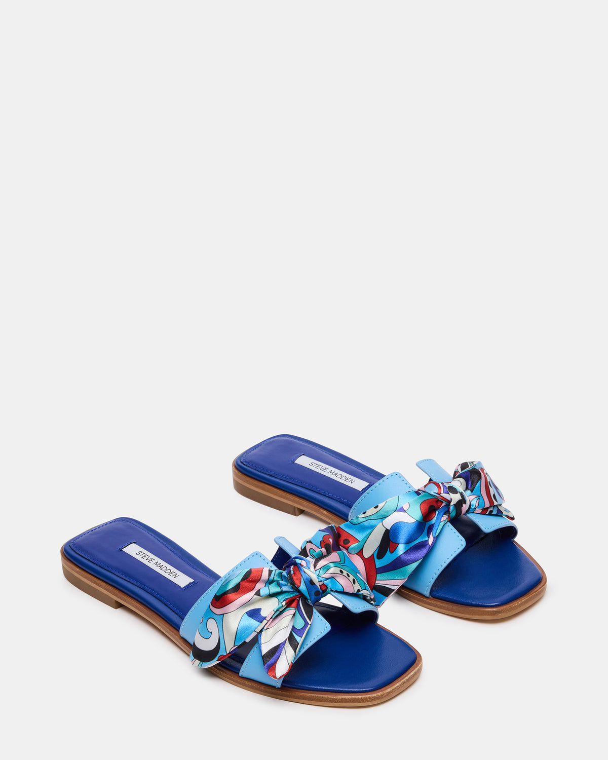Steve Madden HADYN Blue Scarf Women's Designer Sandal