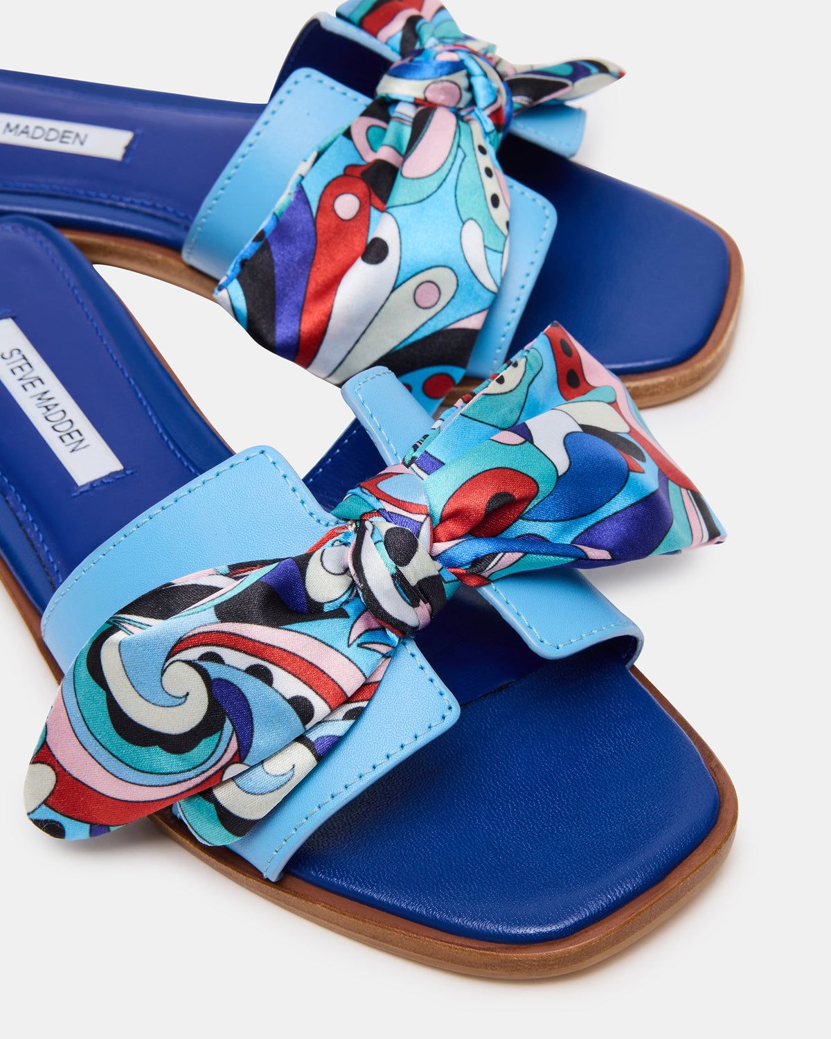 Steve Madden HADYN Blue Scarf Women's Designer Sandal