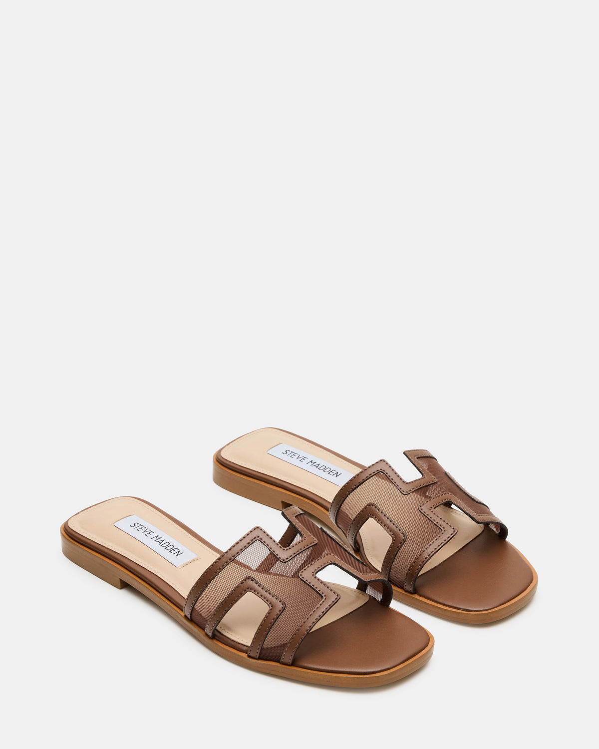 Steve Madden HADYN Mesh Brown Women's Designer Sandal