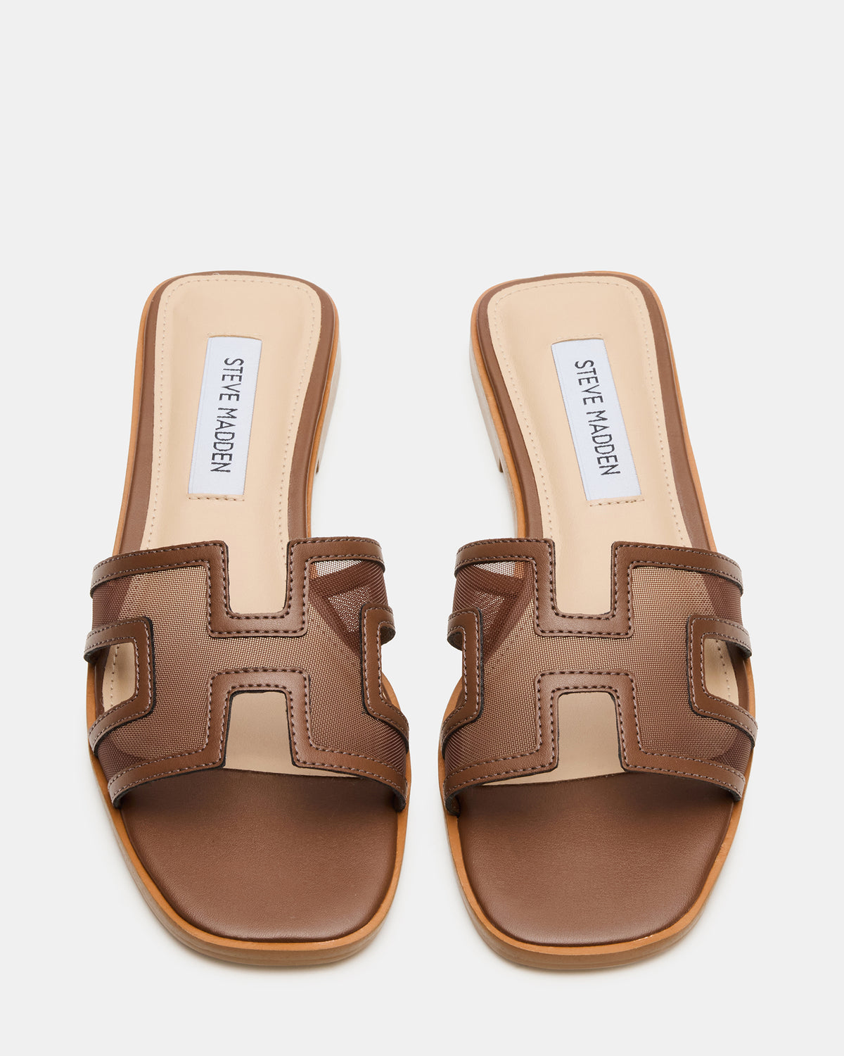 Steve Madden HADYN Mesh Brown Women's Designer Sandal