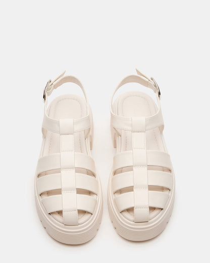 Steve Madden BASS Bone Platform Fisherman Women's Sandal