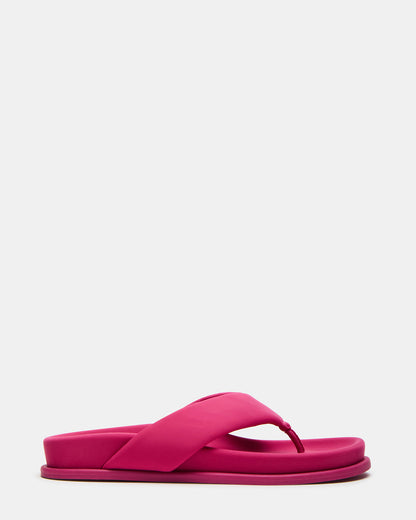 Steve Madden ZINNIA Pink Women's Thong Footbed Sandal