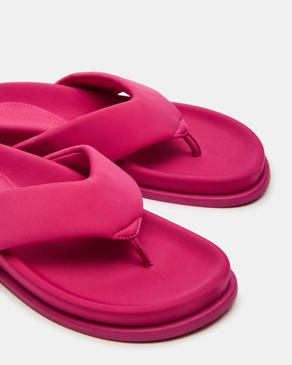 Steve Madden ZINNIA Pink Women's Thong Footbed Sandal