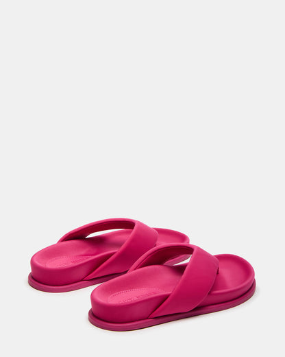 Steve Madden ZINNIA Pink Women's Thong Footbed Sandal