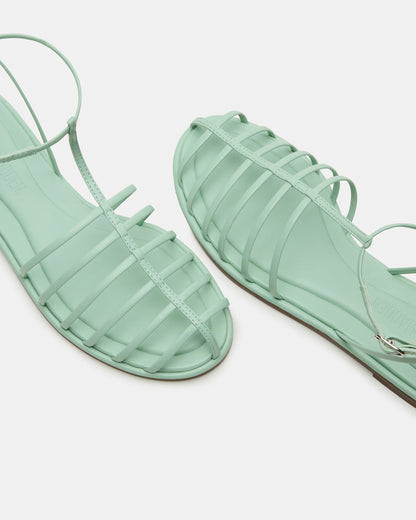 Steve Madden MARIN Pistachio Flat Strappy Fisherman Sandal
