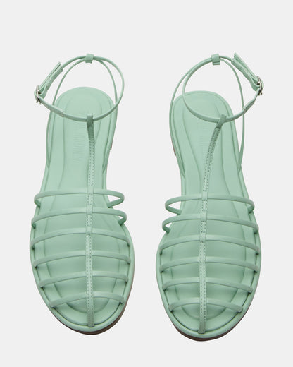 Steve Madden MARIN Pistachio Flat Strappy Fisherman Sandal