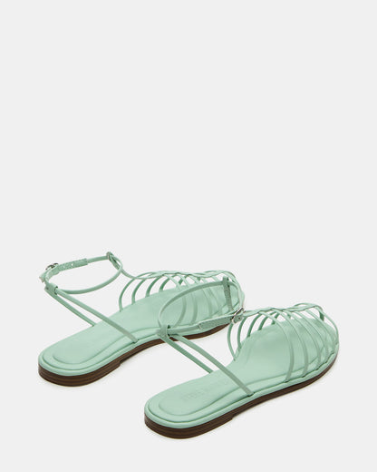 Steve Madden MARIN Pistachio Flat Strappy Fisherman Sandal