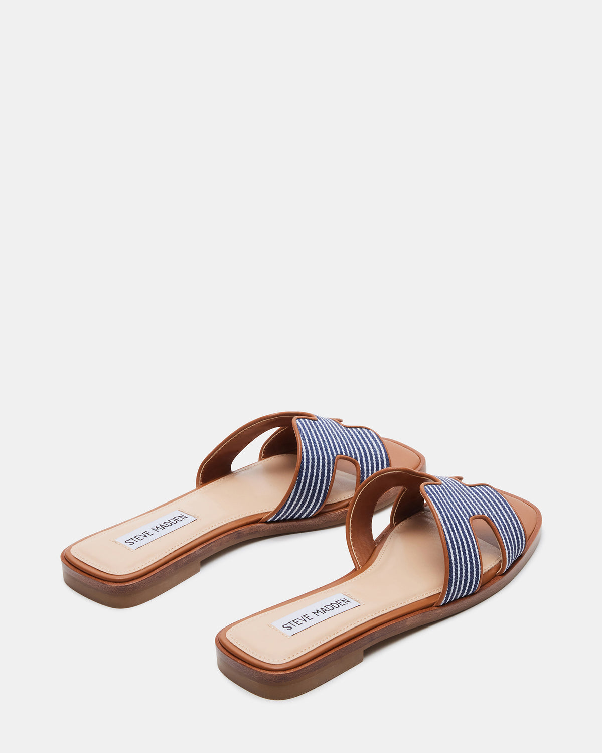 Steve Madden HADYN Navy Multi Sandal | Women's Designer Sandals