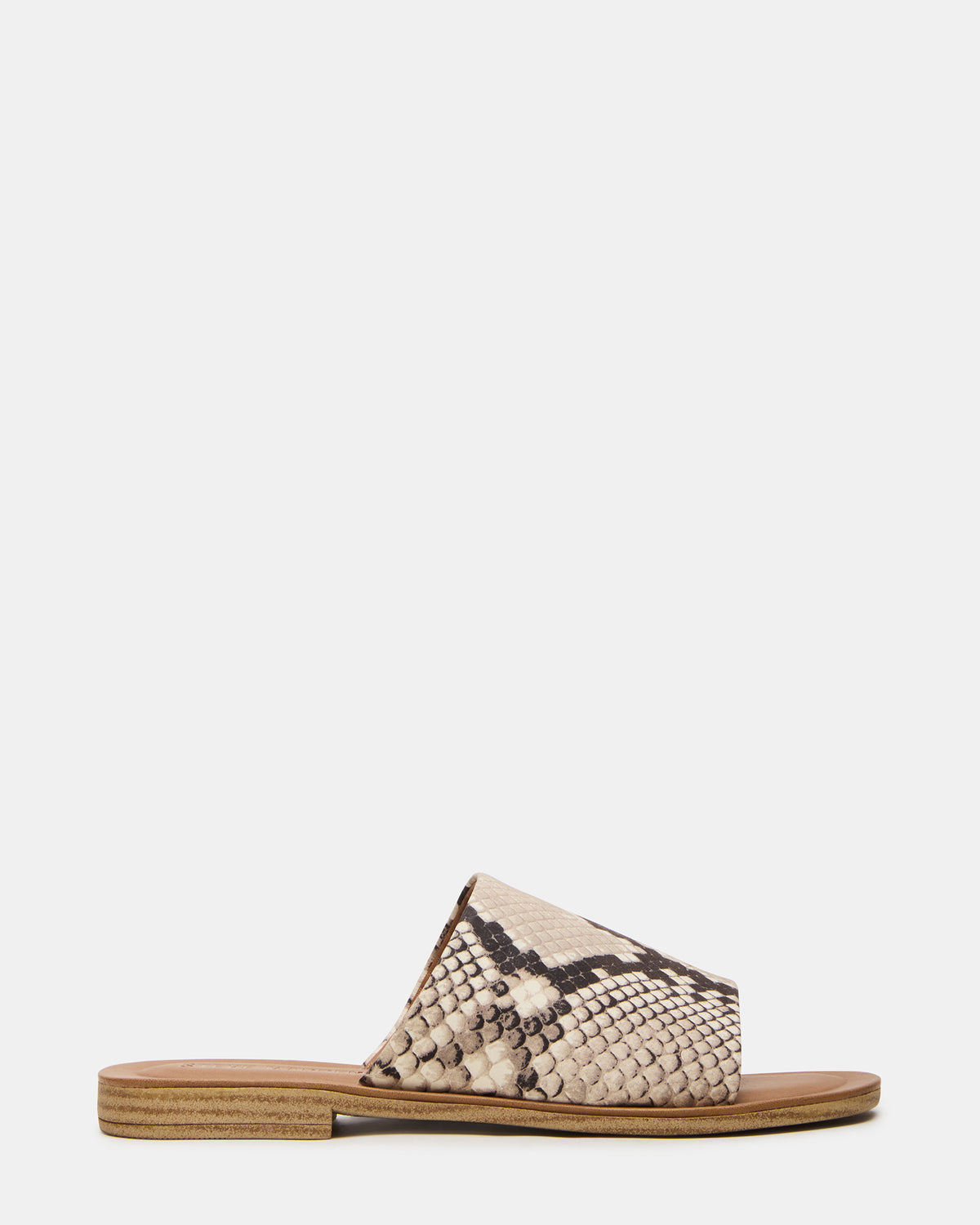 Steve Madden KIPP Natural Snake Slide Women's Sandal
