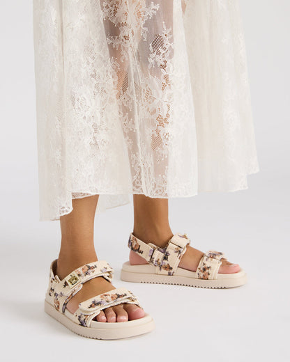 Steve Madden MONA Floral Flatform Women's Sandal