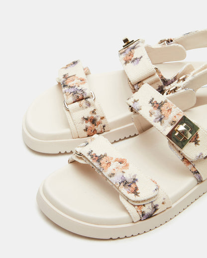 Steve Madden MONA Floral Flatform Women's Sandal