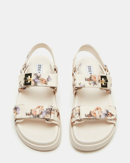 Steve Madden MONA Floral Flatform Women's Sandal