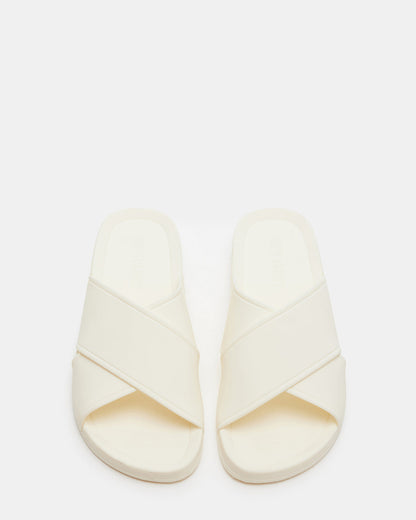 Steve Madden KATELYN Bone Footbed Slide | Women's Sandals