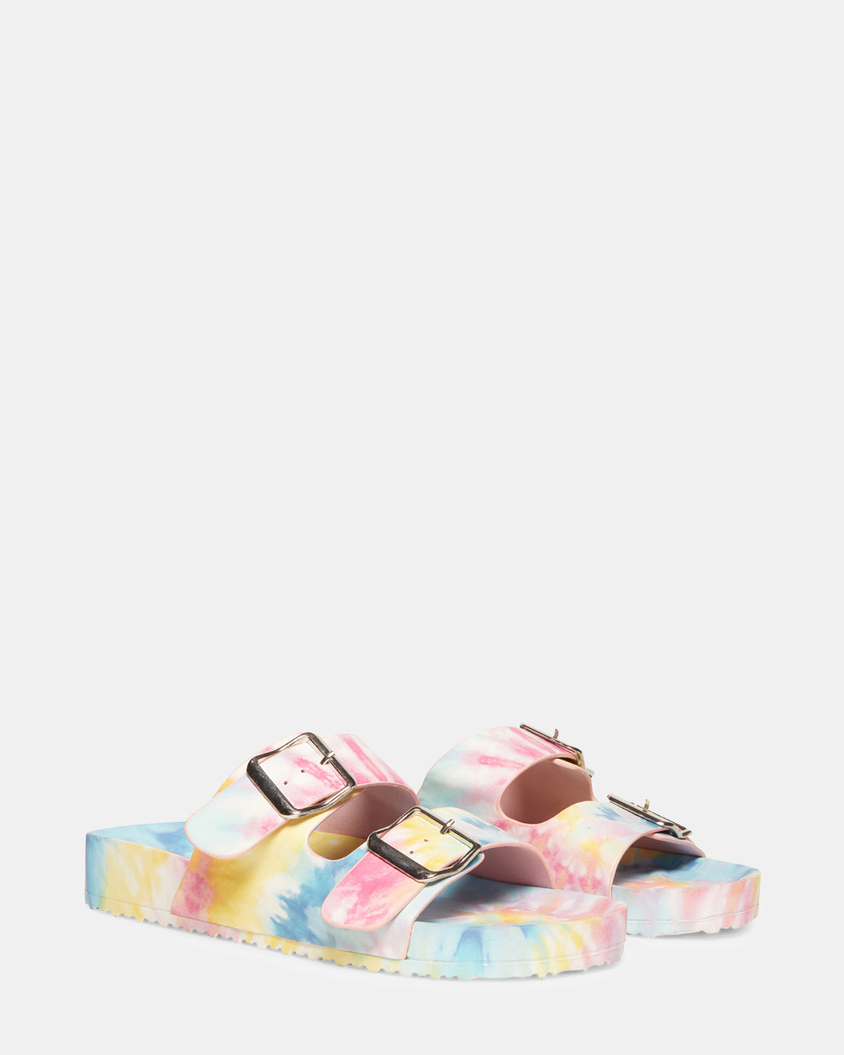 Steve Madden TEDDY-T PASTEL MULTI | Tie Dye Slides