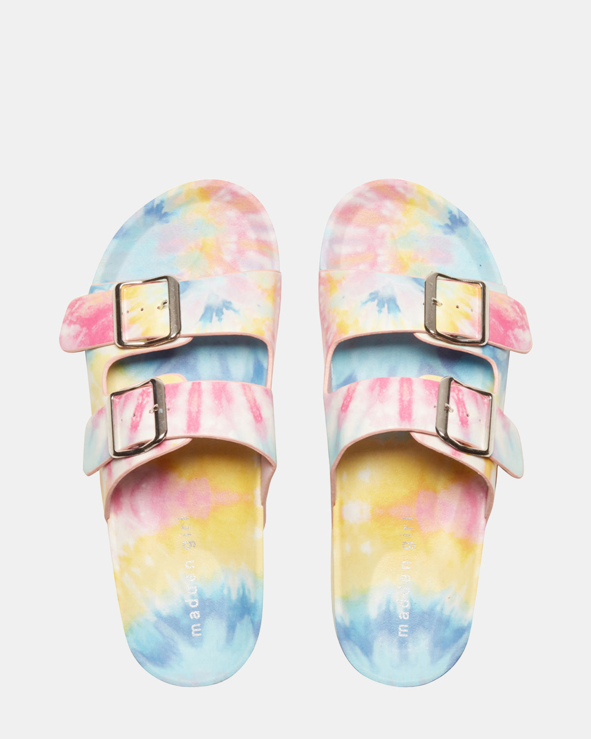 Steve Madden TEDDY-T PASTEL MULTI | Tie Dye Slides