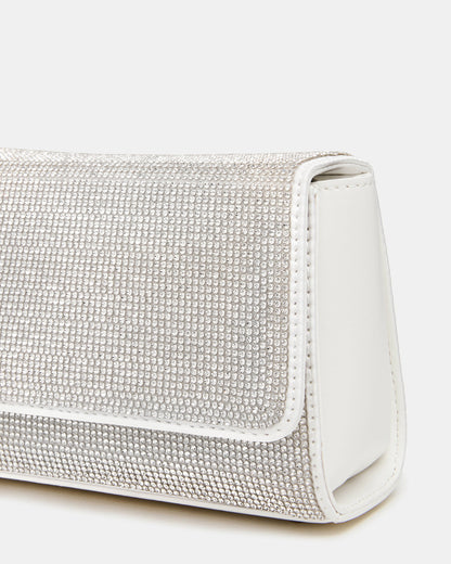 Steve Madden EVELINA Bag Rhinestones Angular Rhinestone Embellished Crossbody Mini Clutch Handbag