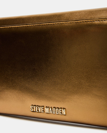 Steve Madden JULIANA Bag Bronze Crossbody Clutch Handbag
