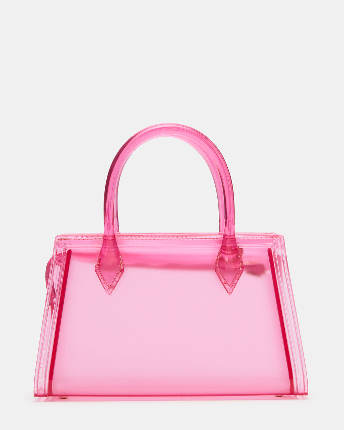 Steve Madden PEACH Jelly Bag Pink Mini Crossbody Top-Handle Handbag