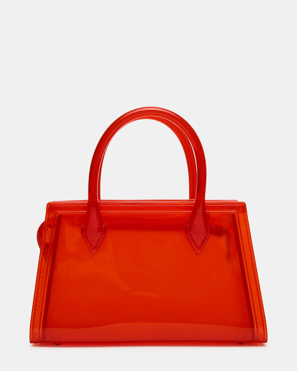 Steve Madden PEACH Jelly Bag Red Mini Crossbody Top-Handle Handbag