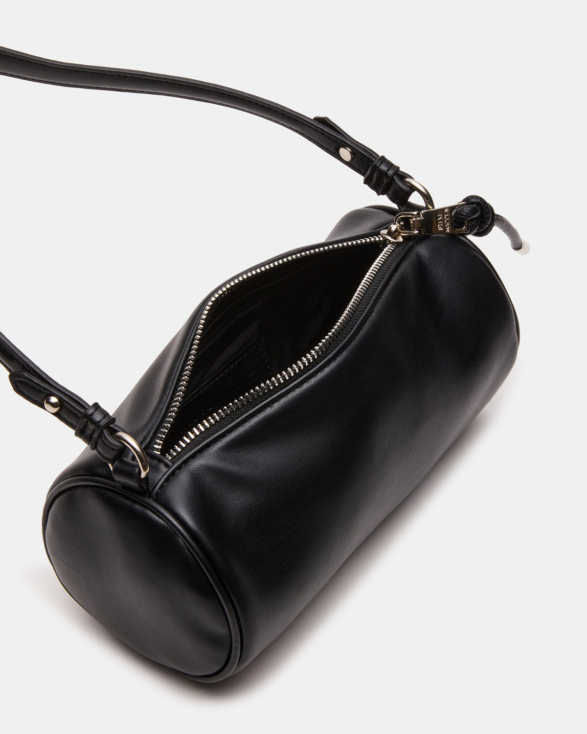 Steve Madden PRIYA Bag Black Mini Barrel Shoulder Handbag