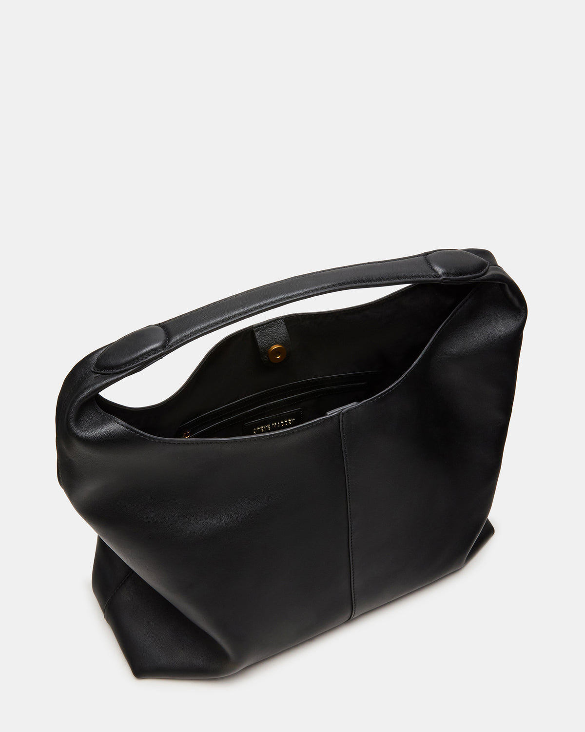 Steve Madden COLLINS Bag Black Hobo Slouchy Shoulder Strap Tote Handbag