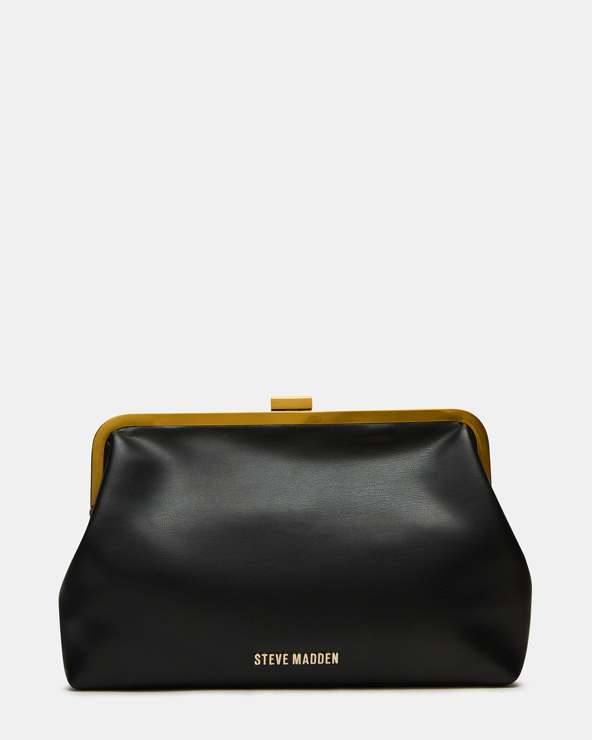 Steve Madden KISSES Bag Black Chain Strap Crossbody Clutch Handbag