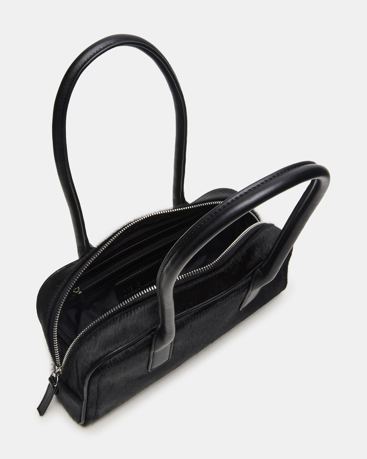 Steve Madden ANISE Bag Black Multi Elongated Shoulder Strap Handbag