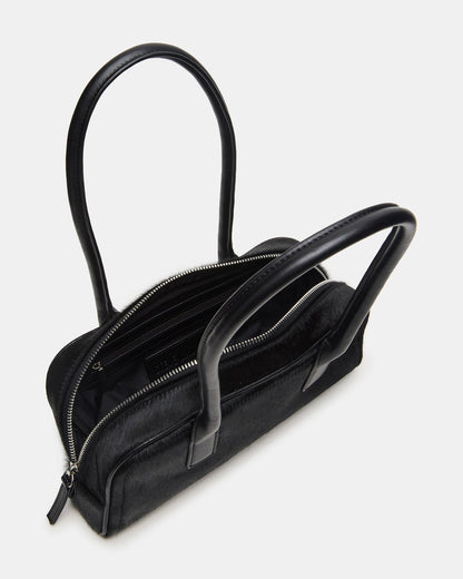 Steve Madden ANISE Bag Black Multi Elongated Shoulder Strap Handbag