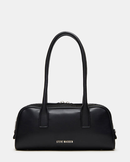 Steve Madden ANISE Bag Black Multi Elongated Shoulder Strap Handbag
