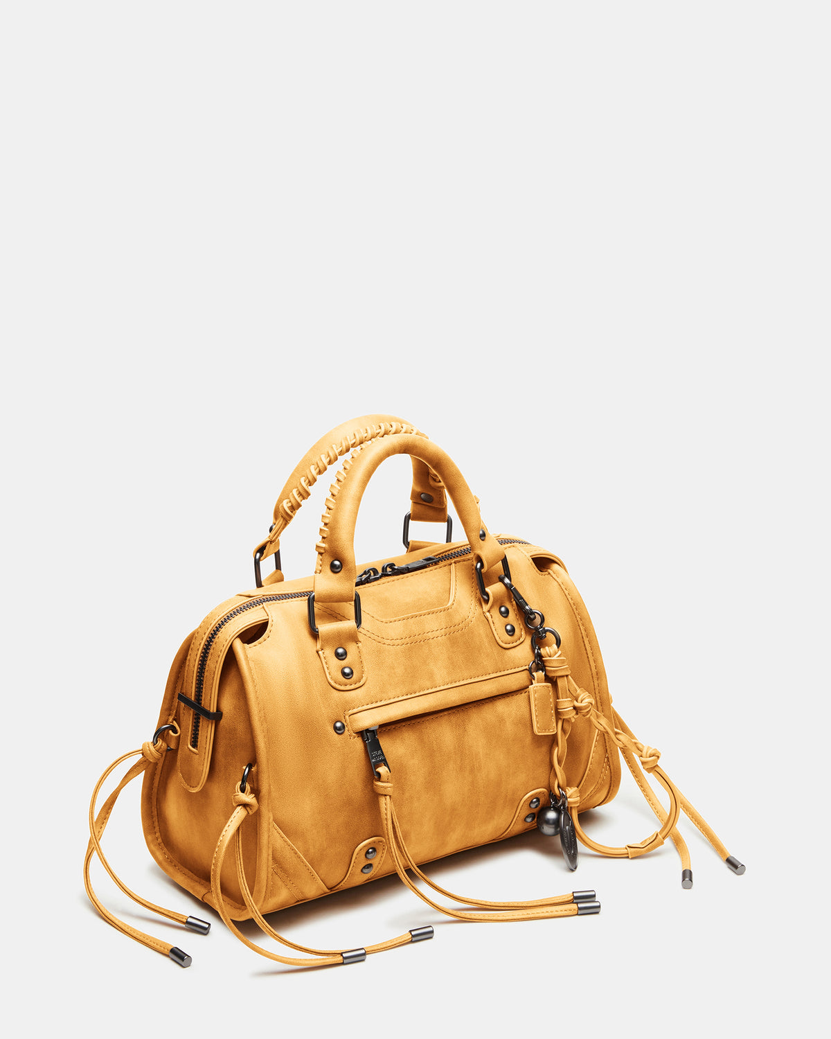 Steve Madden RIGGS Bag Banana Slouchy Top-Handle Crossbody Satchel Handbag