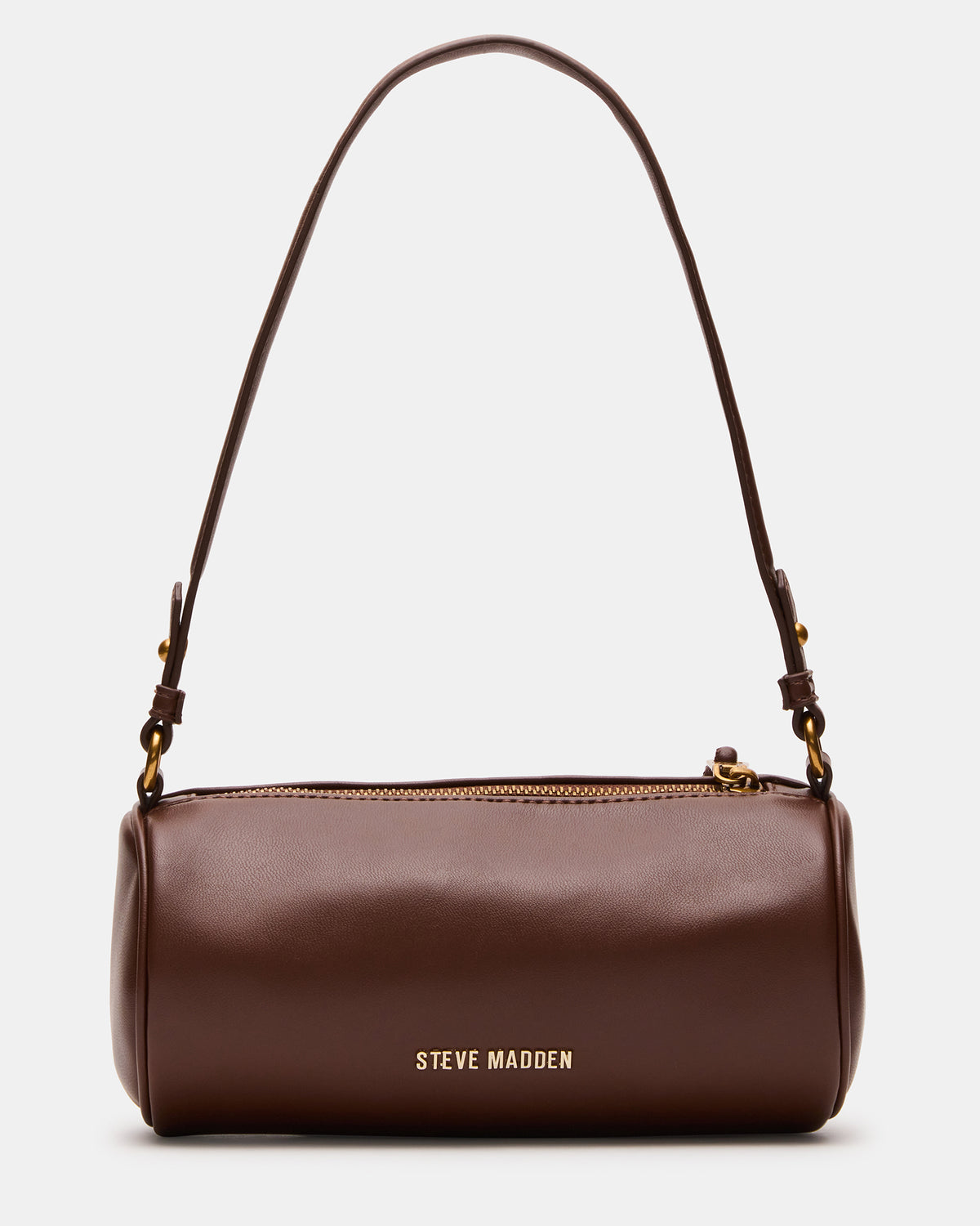 Steve Madden PRIYA Bag Brown Mini Barrel Shoulder Handbag