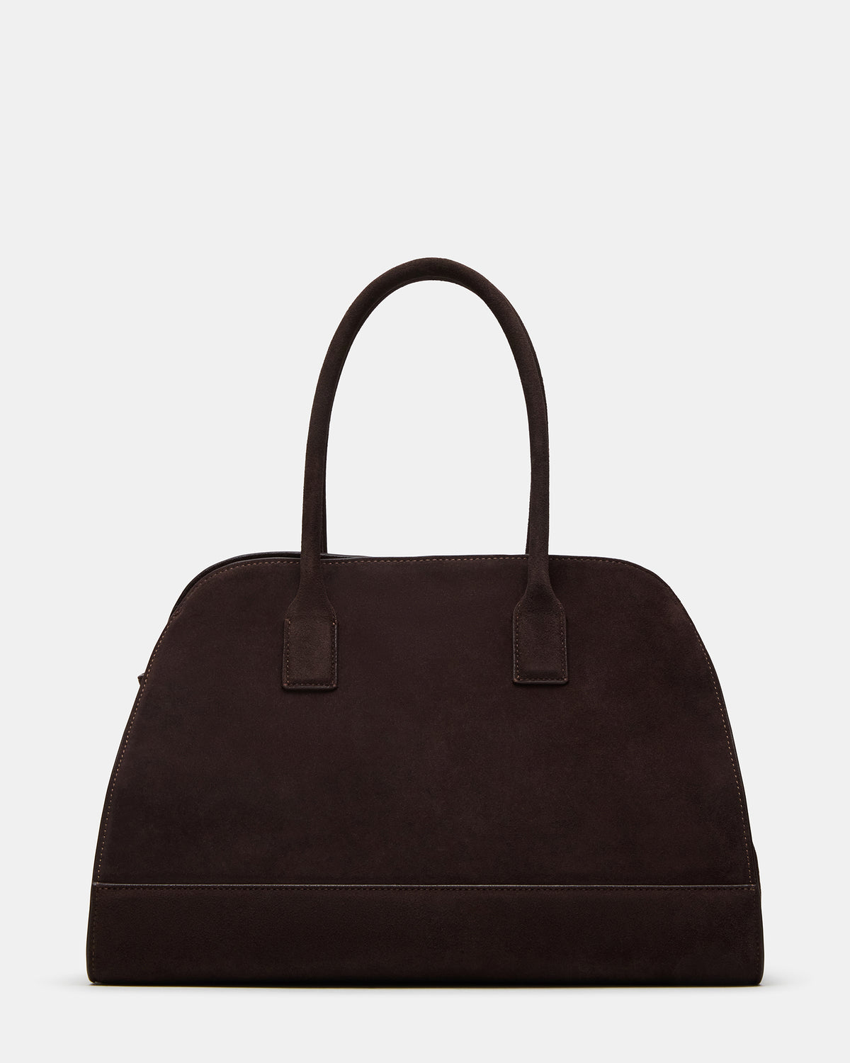 Steve Madden HEIDEE Bag Brown Suede | Women's Shoulder Strap Tote Handbag