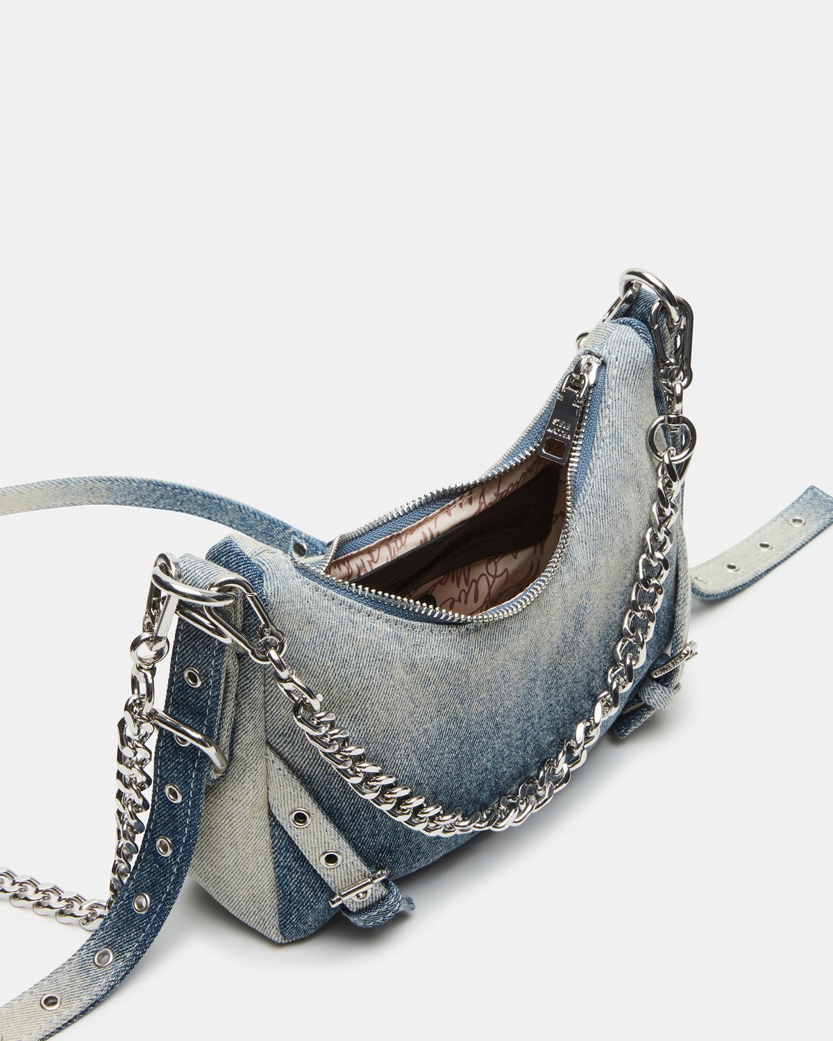Steve Madden VITAL Denim Fabric Women's Shoulder Bag