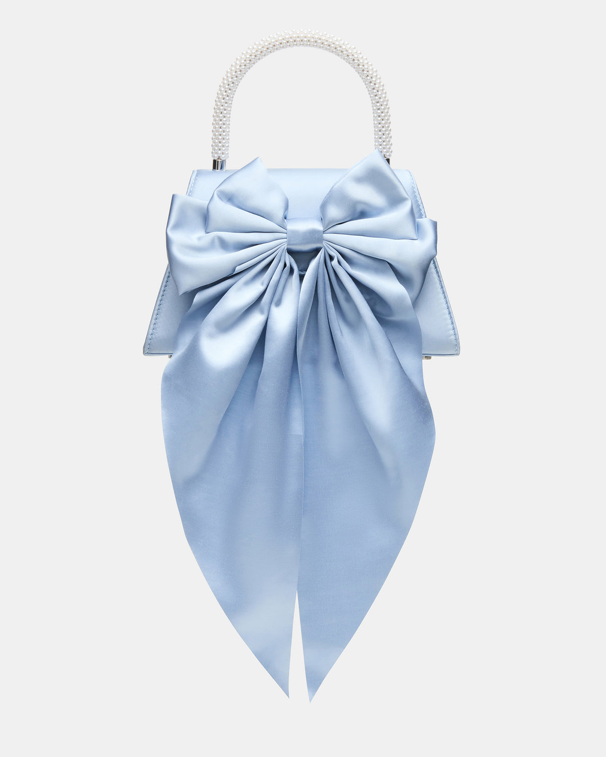 Steve Madden COSETTE Bag Blue Beaded Top-Handle Mini Handbag
