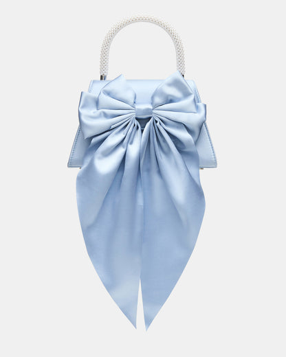 Steve Madden COSETTE Bag Blue Beaded Top-Handle Mini Handbag