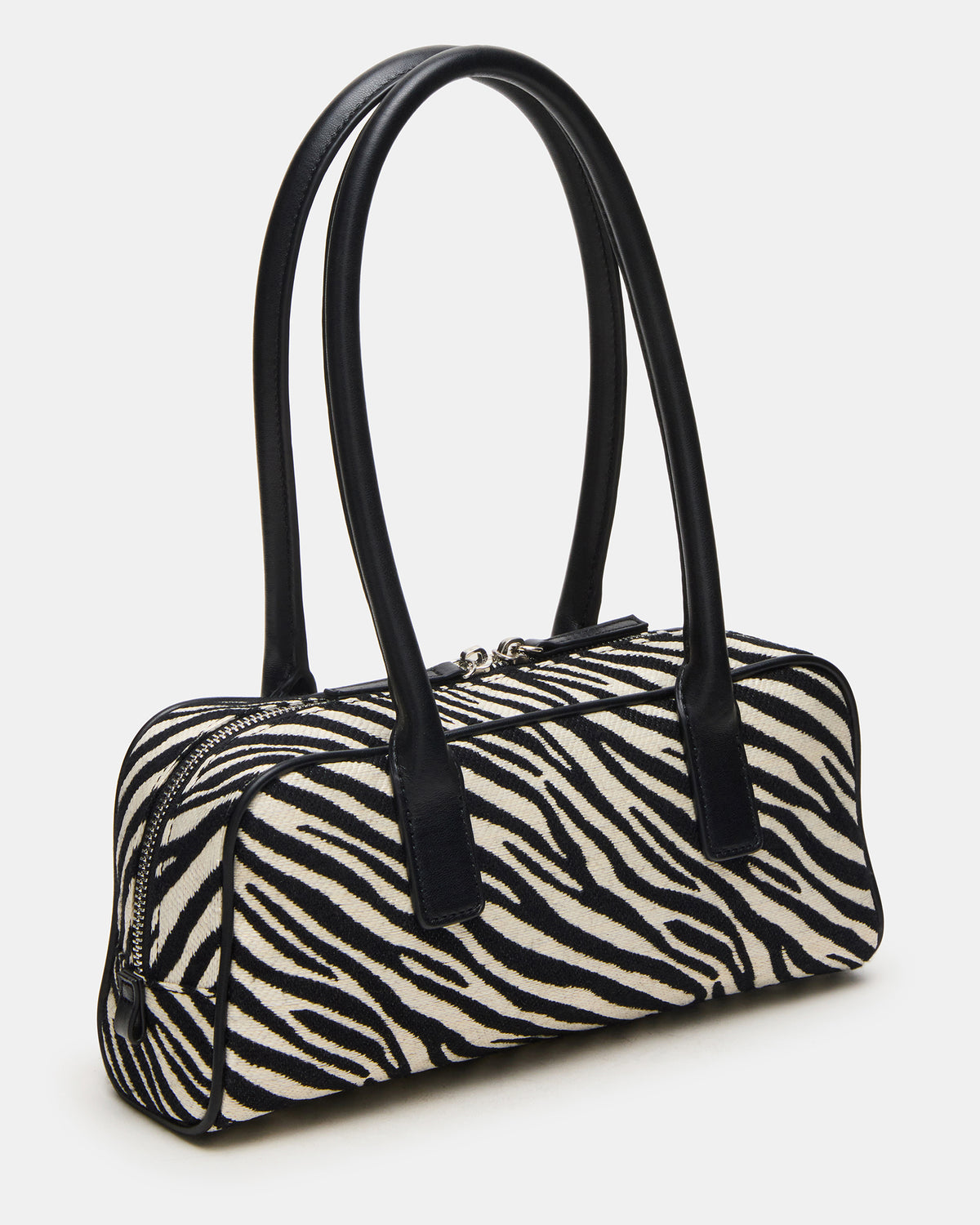 Steve Madden ANISE Bag Zebra Elongated Shoulder Strap Handbag