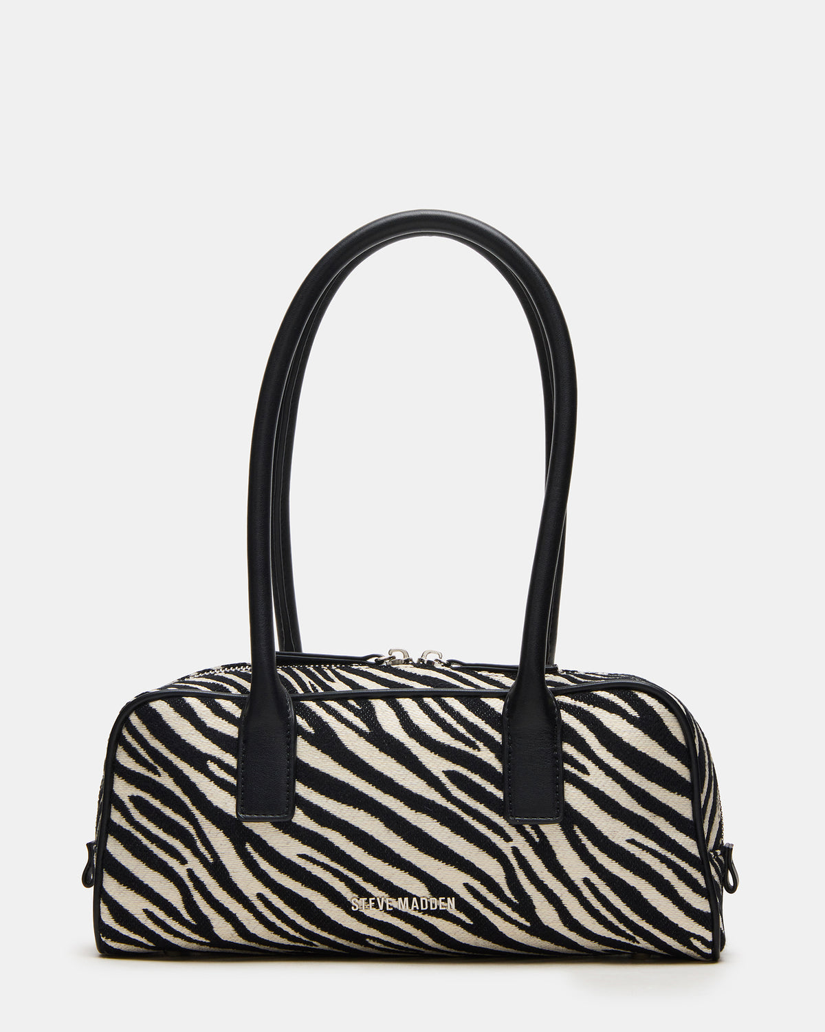 Steve Madden ANISE Bag Zebra Elongated Shoulder Strap Handbag